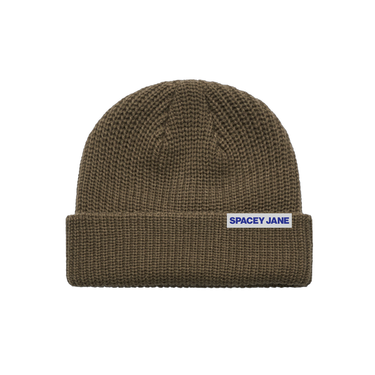 KHAKI BEANIE
