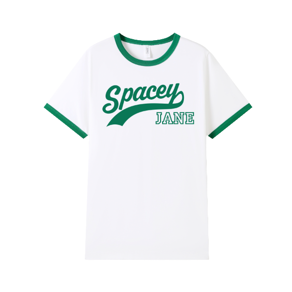 Lettered Ringer Tee