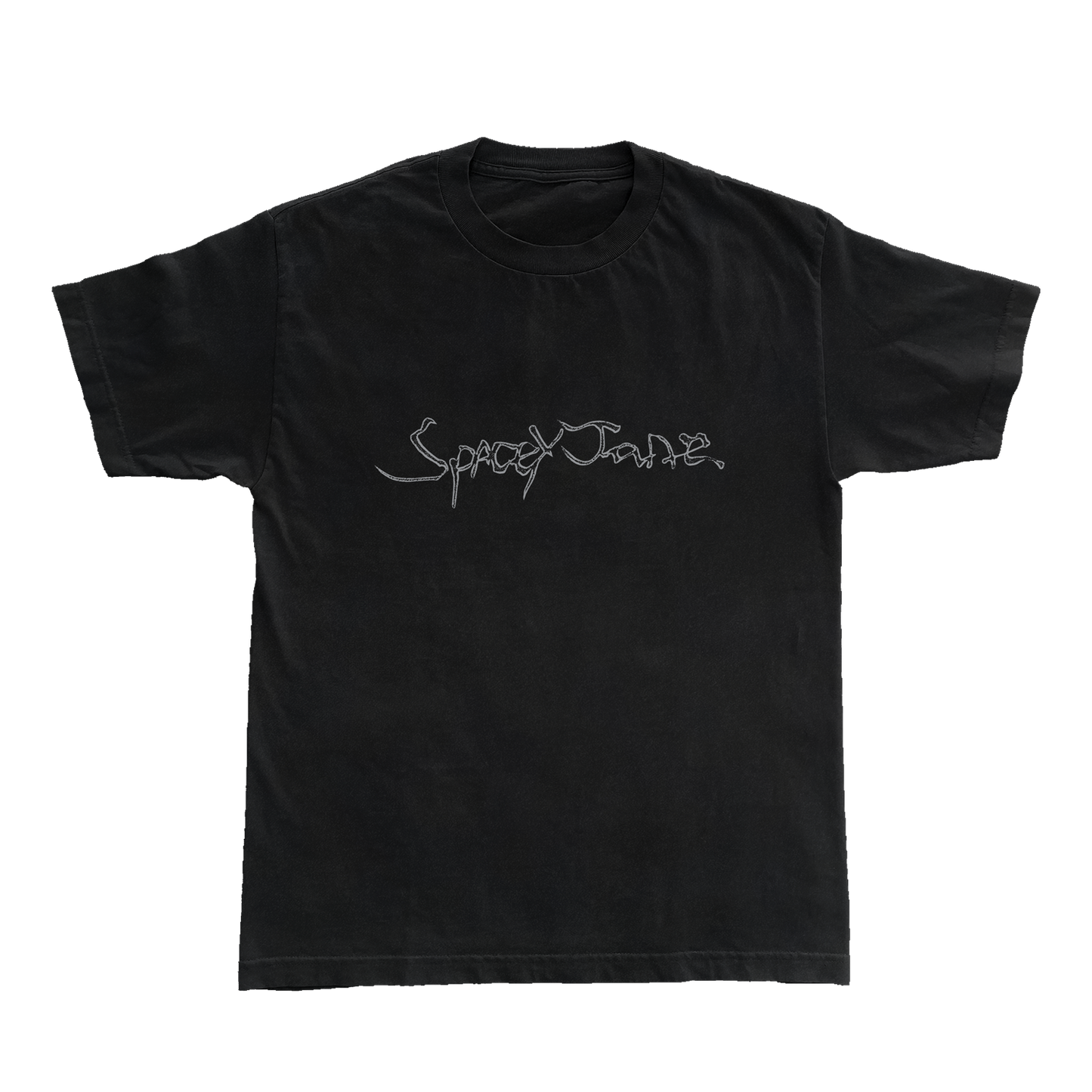BLACK SCRIPT TEE