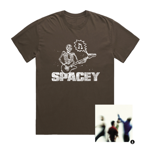 BROWN SKULL TEE + DIGITAL DOWNLOAD